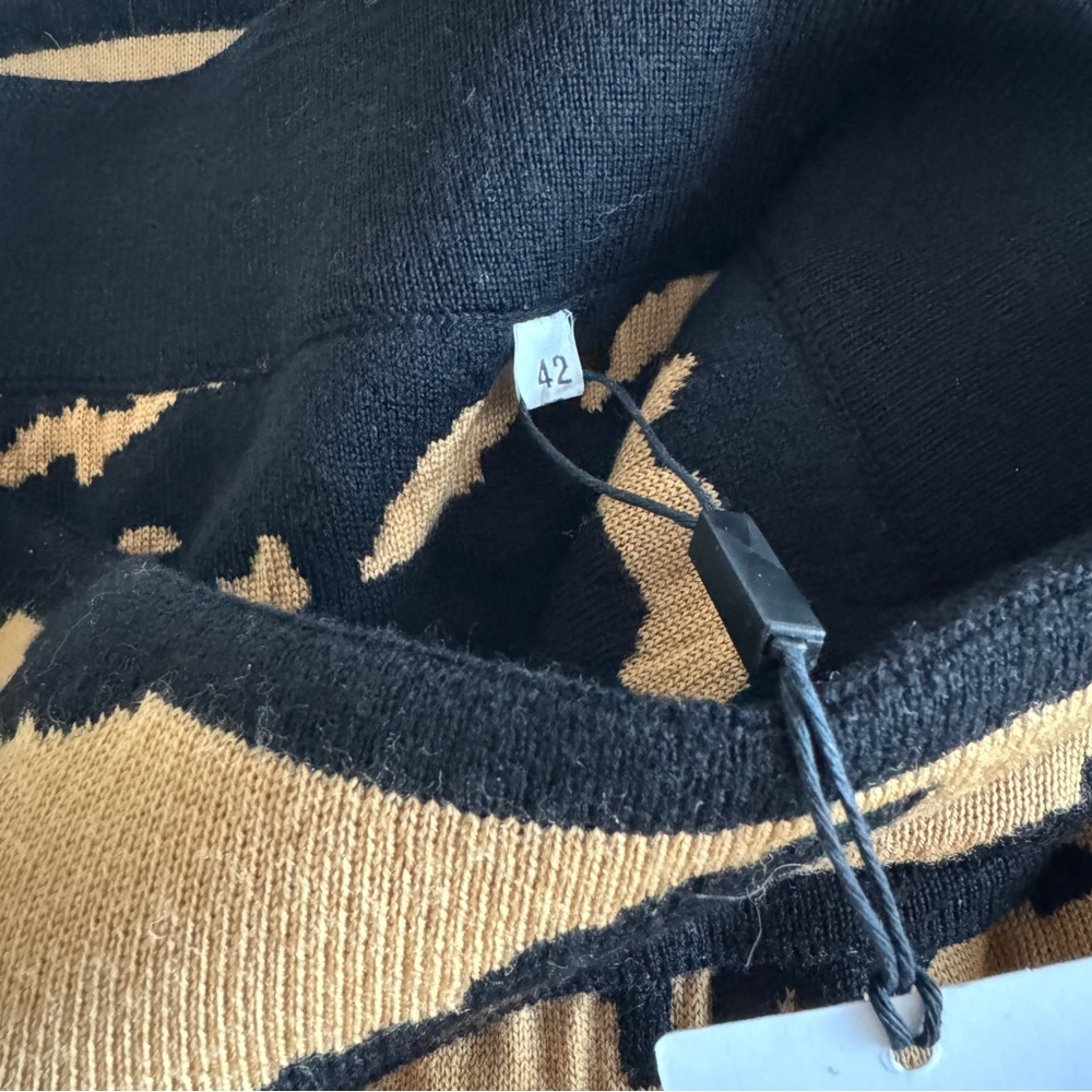 Missoni Black and Tan Mini Skirt - Picture 5 of 10
